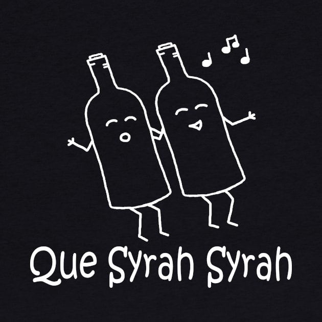 Que Syrah Syrah White Pocket by PelicanAndWolf